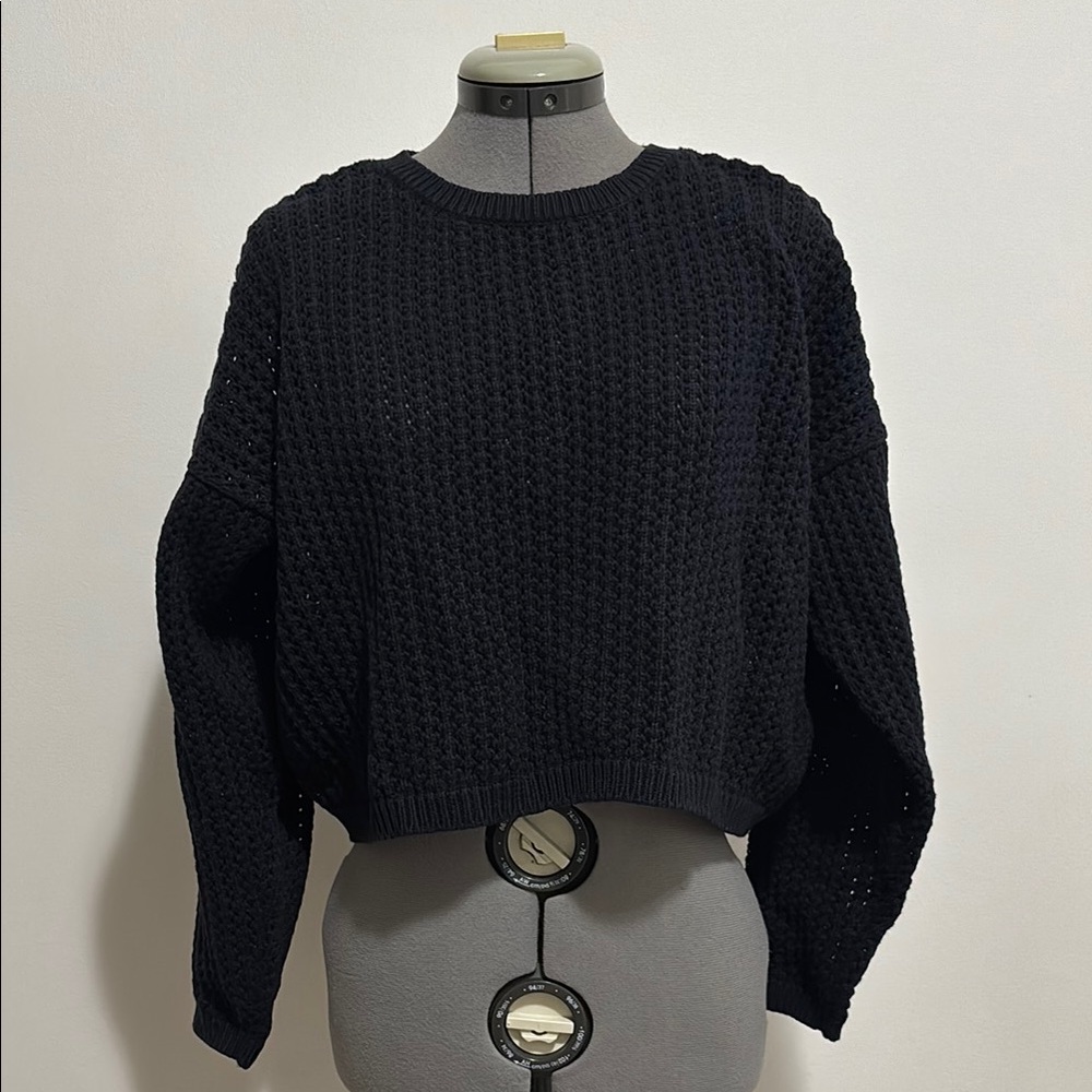 Black Knit Sweater